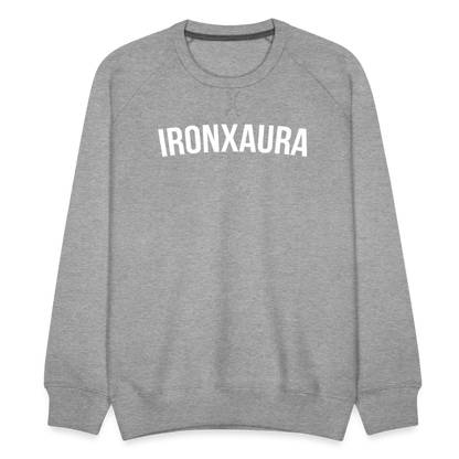 IronXAura Premium Crewneck Sweatshirt - heather grey