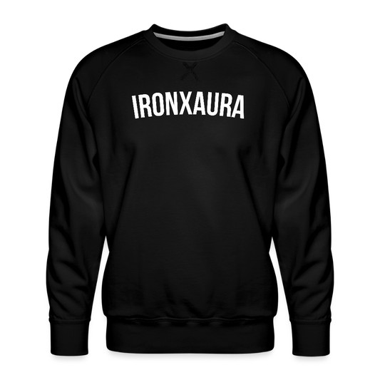 IronXAura Premium Crewneck Sweatshirt - black
