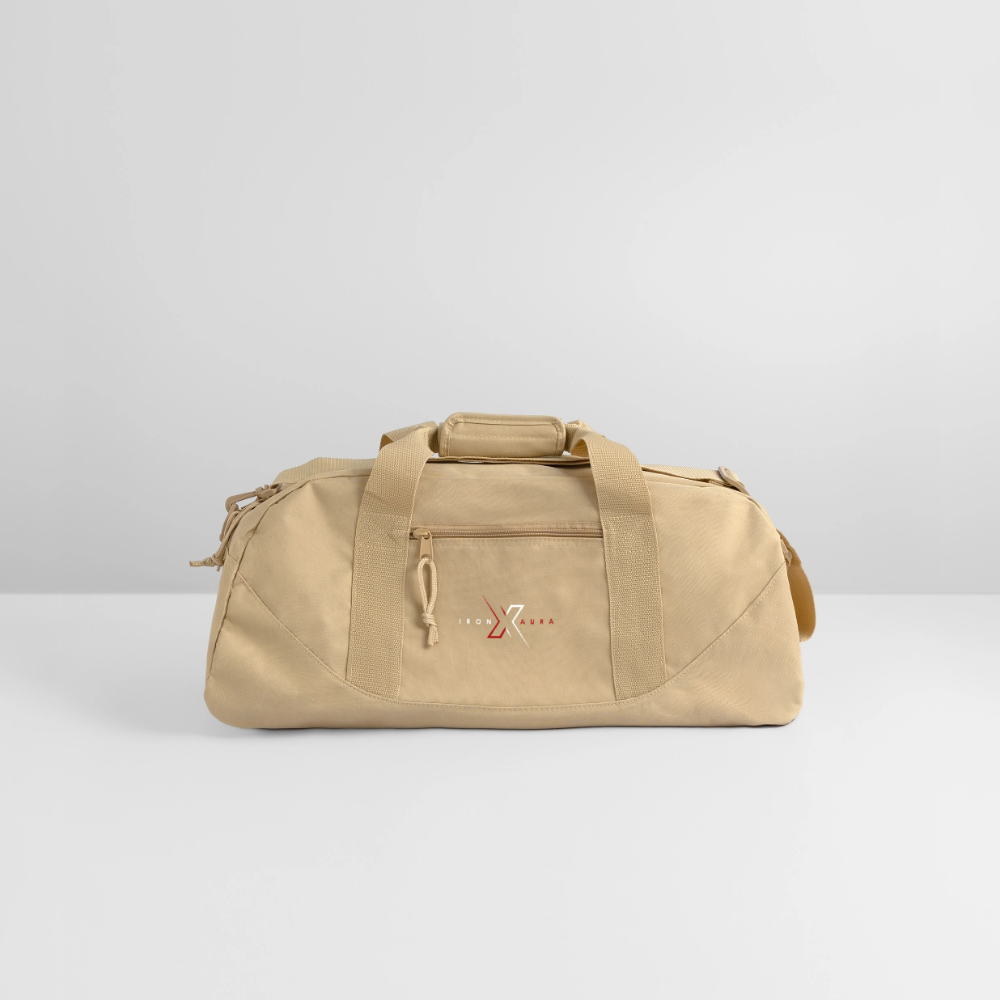 IronXAura Gear Duffle – Rugged Bag - beige