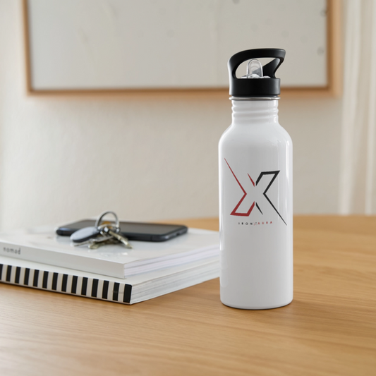 IronXAura HydroClip 20oz Bottle - white