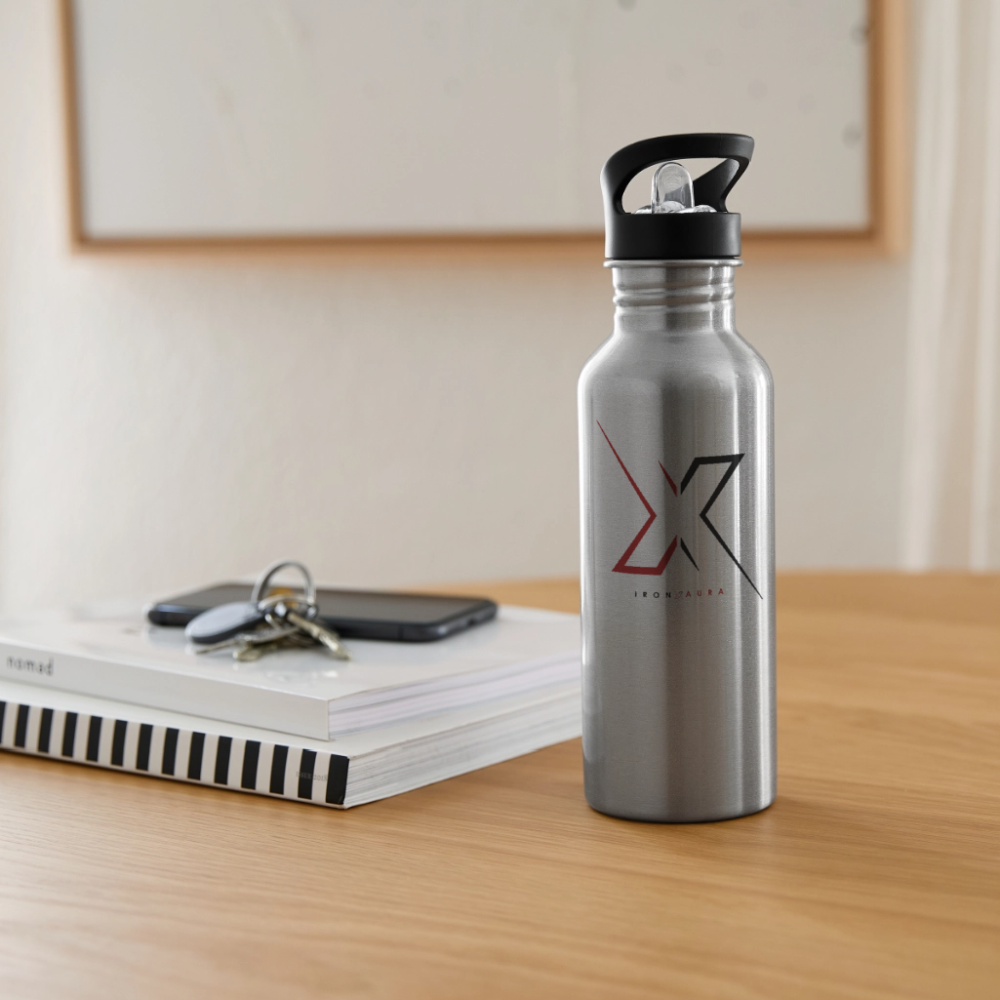 IronXAura HydroClip 20oz Bottle - silver