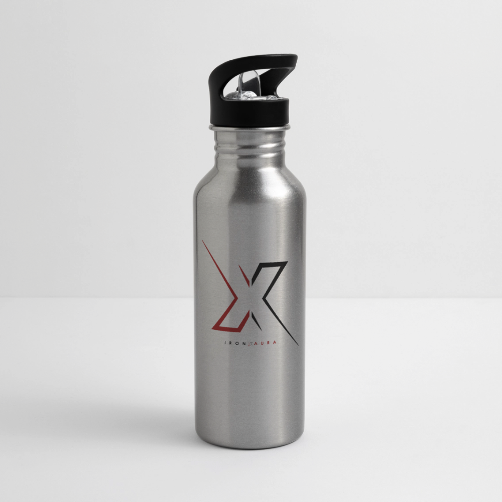 IronXAura HydroClip 20oz Bottle - silver